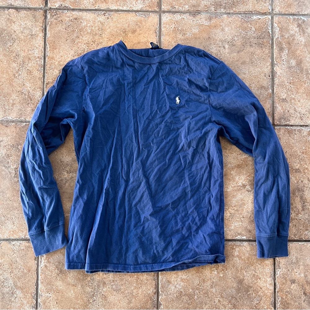 Ralph Lauren Polo Boys Long Sleeve Shirt 18-20 XL